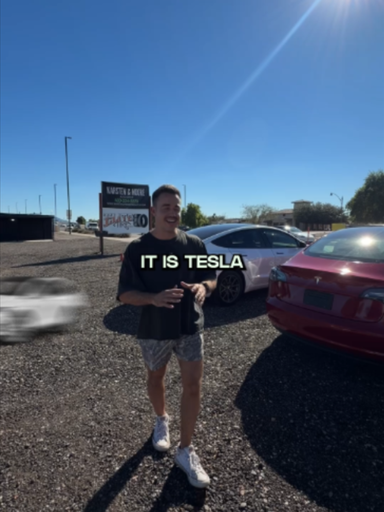 dm me if you're looking for a tesla! #cardealership #teslatok