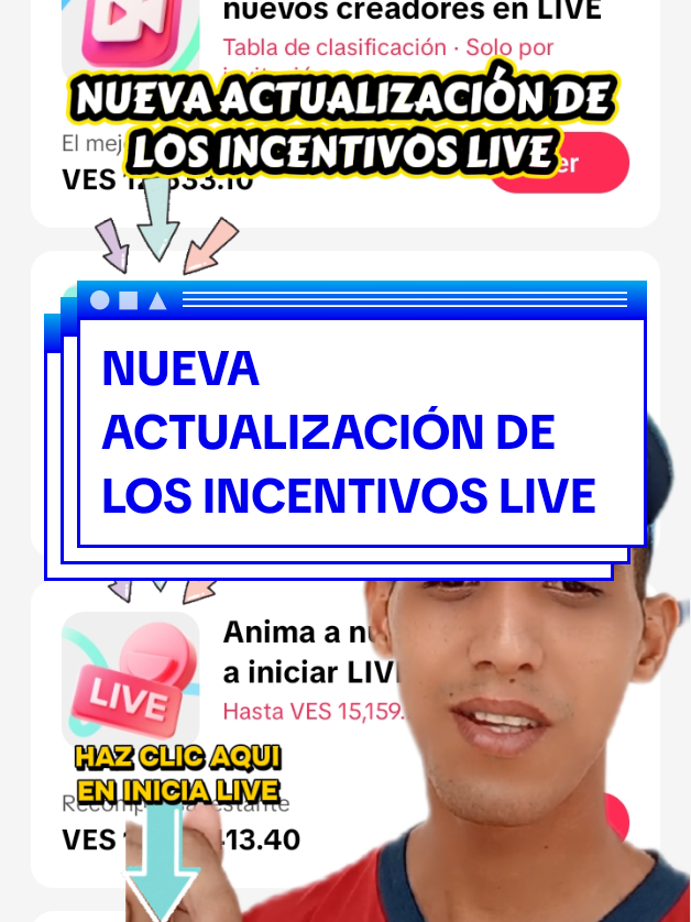 #LIVEIncentiveProgram #LIVEIsEasy #PaidPartnership Nueva actualización del programa de los Incentivos LIVE 