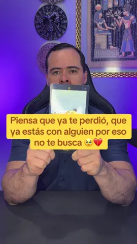 Piensa que ya te perdió #tarotcards #tarotamor #lecturadecartas 