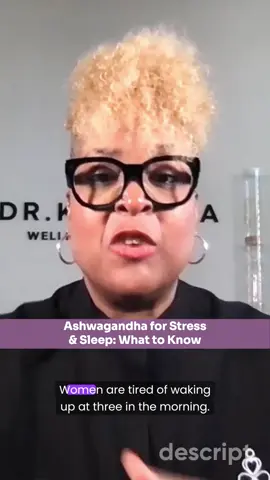 Can’t sleep. Stressed out. Emotions doing whatever they want. Then the internet says: “Take ashwagandha.” 😩 Okay…but let’s talk about it first. Navelle Advisory Board member Dr. Katashia Kendrick shares what women navigating perimenopause and menopause should know about ashwagandha, stress, and sleep. Because adding another supplement isn’t always the answer. Understanding what you’re taking and whether it makes sense for YOU matters. Menopause is complicated enough. The information you get about it shouldn’t be. Save this one. More education, tools and support at navelle.app. #Perimenopause #Menopause #Ashwagandha #MenopauseSleep #NavelleHealth