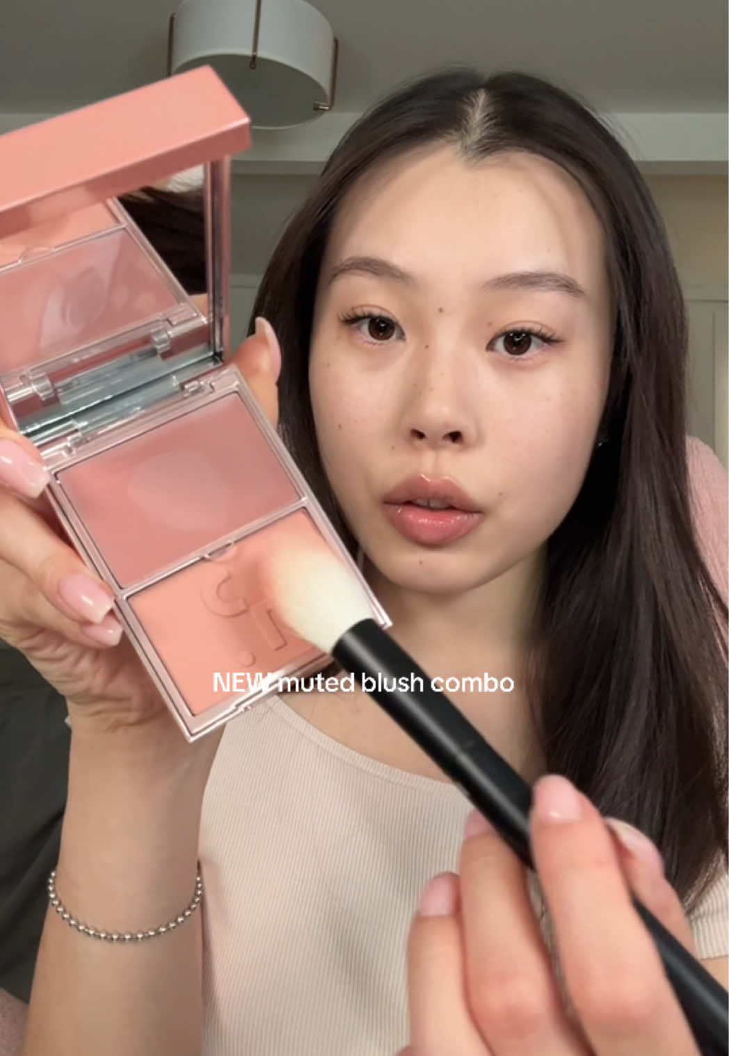 the perfect muted blush and lip