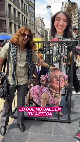 LO QUE NO SALE EN TV AZTECA porque #LaPerritaDeTrump anda ARDIDA