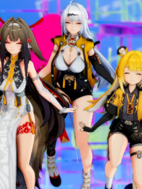 【MMD】Yunkui Summit Girls - DISCOTHECUE #short #miHoYo #HoYoverse #HoYoCreator #zzzcreators #zzzvideo #zzzero #ゼンレスゾーンゼロ #zenlesszonezero