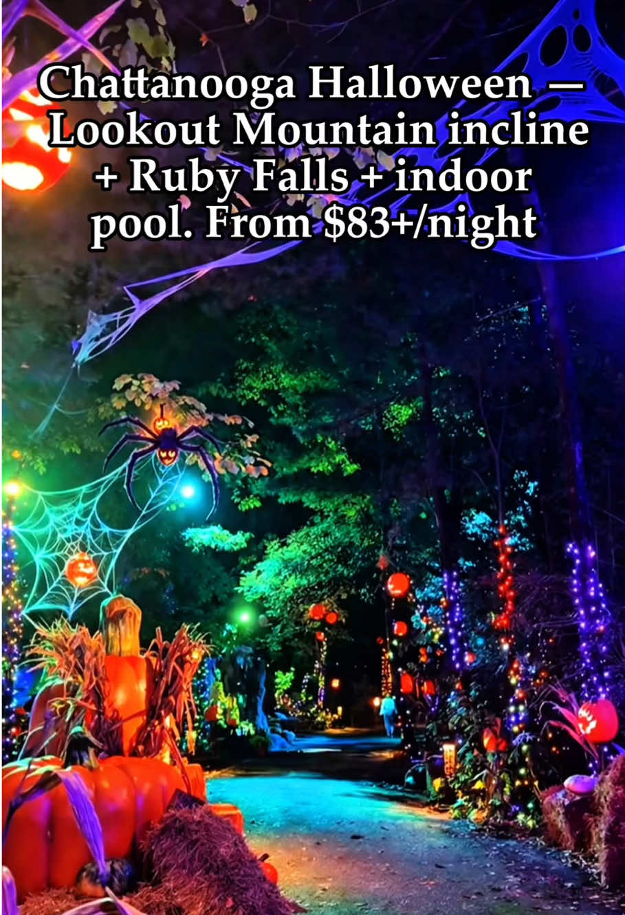 Budget-friendly spot in Lookout Valley, right off I-24. 2.4 miles to the Lookout Mountain Incline Railway and Ruby Falls — 7.8 km to the Tennessee Aquarium. Fully renovated in 2020. 75 rooms with microwaves, fridges, coffee makers, and HBO. Indoor heated pool. Free self-parking. From $83+/night (Trip.com deal). $100 deposit at check-in, refunded at checkout 🏔️🛎️ #RedRoofInnChattanooga #LookoutMountain #Chattanooga #BudgetStay #Tennessee