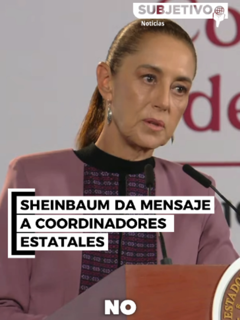 #Mañanera 🔴 “NO MENTIR, NO ROBAR Y NO TRAICIONAR”: SHEINBAUM Durante la mañanera de este martes 29 de septiembre, la Presidenta @claudiasheinbaumopinó sobre el proceso de selección de coordinadores estatales y los exhortó a cumplir su labor con honestidad. Más información en en nuestro canal de YouTube.