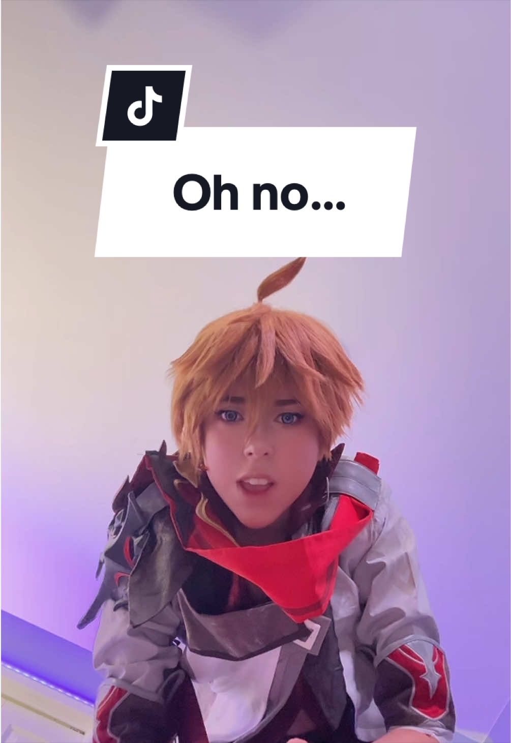 ITS A HUMBLING EXPERIENCE. Especially when you’re alone and NO one is there to help u move in cosplay #childe #childecosplay #GenshinImpact #genshincosplay #cosplayer