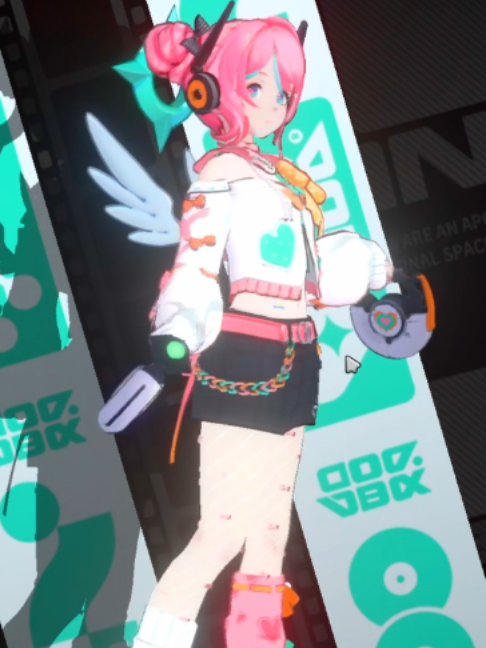 Really served peak cute energy... #zenlesszonezero  Mod: Aria's Recharging Day By Gardenia.