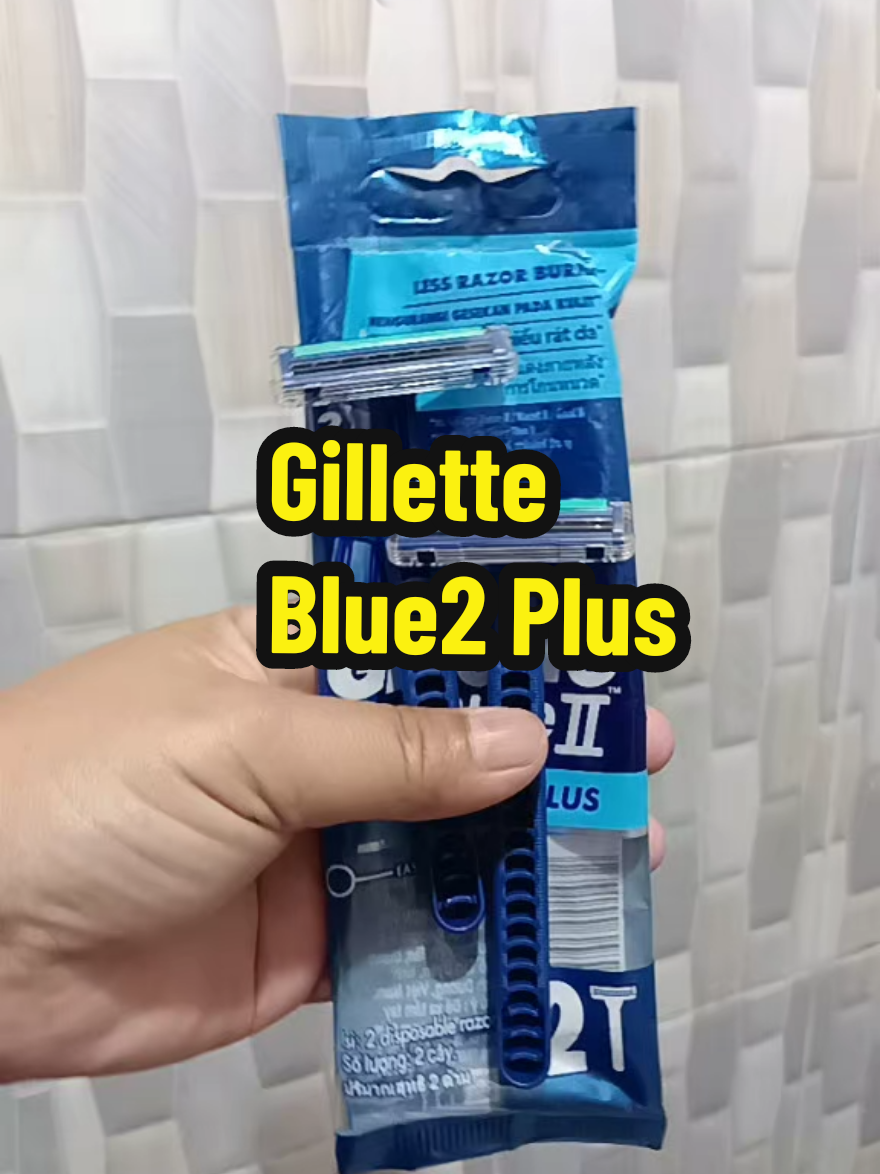 disposable razor #Gillette  #GilletteBlueIIPlus  #DisposableRazor  #SulitFindsPH 