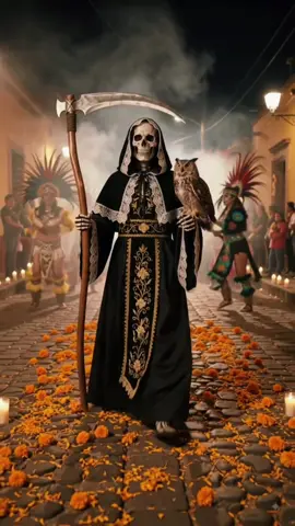 Mi santa muerte 💀 #santamuerte #fpy #miniñablanca💀📿gracias 