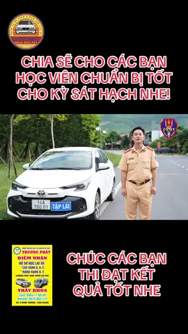 CHIA SẼ CHO CÁC BẠN HỌC VIÊN CHUẨN BỊ TỐT CHO KỲ SÁT HẠCH NHE! #daylaixeotokiengiang  #TrầnKhoadaylaixe 