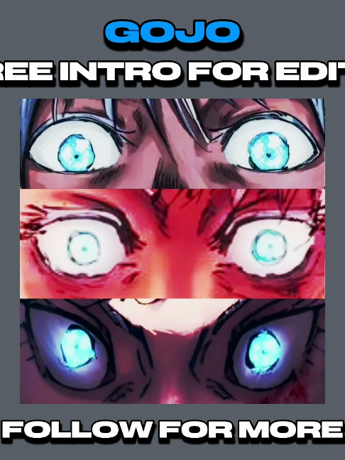 FREE INTRO FOR EDITS #intro#freeedit#jujutsukaisen #clips #foryou