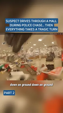 SUSPECT DRIVES THROUGH A MALL DURING POLICE CHASE… THEN EVERYTHING TAKES A TRAGIC TURN #bodycam #cops #police 