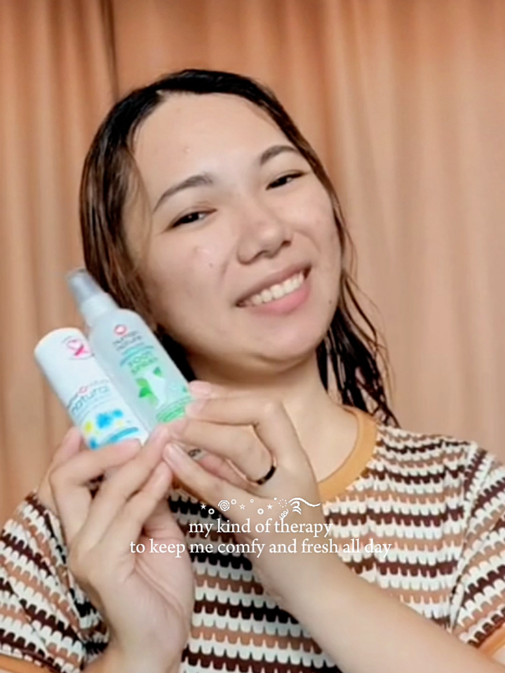 Simple routine para sa fresh and comfy day! ✨🌞 plus made with naturally derived ingredients. this could be your everyday freshness routine too. Check my yellow basket! 🛍️🛒 #HumanNature #NaturalDeodorant #FootSpray #EverydayFreshness #NaturalFreshness 