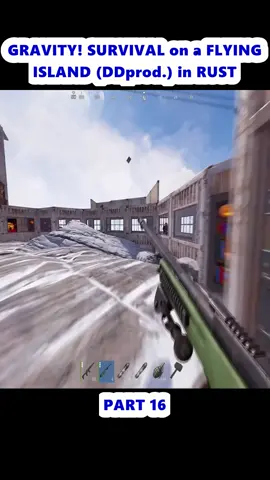 GRAVITY! SURVIVAL on a FLYING ISLAND (DDprod.) in RUST (16)