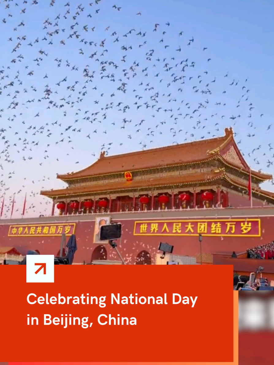 People come together across China to celebrate the 77th National Day, filling the holiday with joy and festive spirit. Here’s to a prosperous, harmonious, and radiant China!🇨🇳  #chinanationalday #nationalday #china 