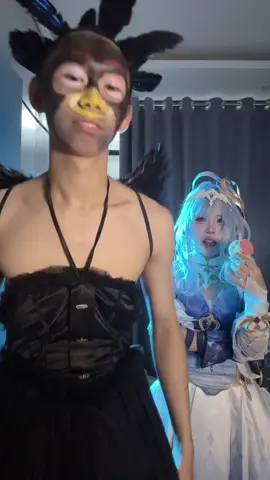 mất kiểm soát 😷 #cosplay #GenshinImpact #odettegenshin 