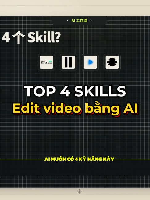 4 kỹ năng biến Codex thành “dây chuyền sản xuất video” — từ kịch bản, giọng đọc đến phụ đề, rút 5 giờ xuống chỉ còn vài phút. #Skill #Codex #VideoEdit #AI #editskills