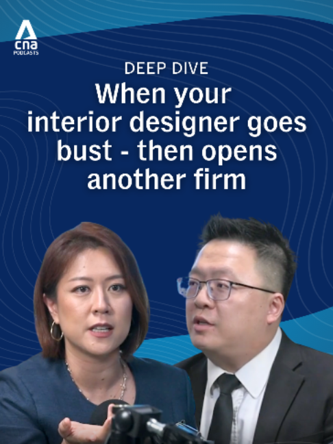 Clients of interior design firm Axion Design were left in the lurch recently after its co-founder said the company had gone bankrupt.  Amid concerns over the ease with which individuals can set up renovation businesses, litigator Pang Khin Wee explains that a company and its owner are separate legal entities, and what that means for homeowners trying to recover their money.  What options do homeowners have when a renovation company shuts down, owing them money and unfinished work? Find out this and more on the Deep Dive podcast. #DeepDivePodcast #singapore #renovation