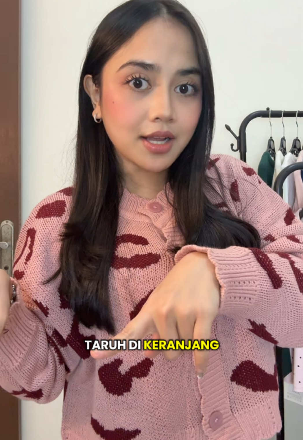lusyuuuk #fyp #cardiganrajut #cardigansweater #leopardprint #spilloutfit 