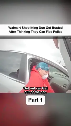 Walmart Shoplifting Duo Get Busted After Thinking They Can Flee Police 022520#cops #bodycam #police 