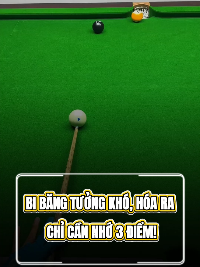 Bi băng tưởng khó, hóa ra chỉ cần nhớ 3 điểm! #Bida #Billiards #BidaLo #KyThuatBida #MeoBida
