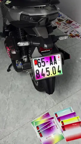 Bộ Ticker Trang Trí Biển Số Xe #temdanbiensoxemay #tickertrangtribiensoxemay #xuhuongtiktok 