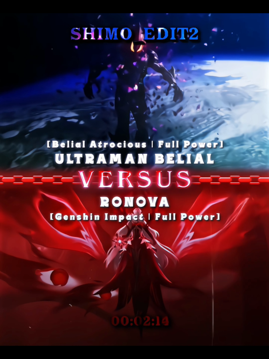 Ultraman Belial vs Ronova || #ultraman #ronova #GenshinImpact || @DECADE_2009 @Bill Cipher👑 @Mario.editor10 @Dajama1234 @Keyln @Shrill @UTSM_YT(EDTIS) @jadkingletzgo @FEW BROOO🇹🇭🇹🇭 @☆Adhara♪ 