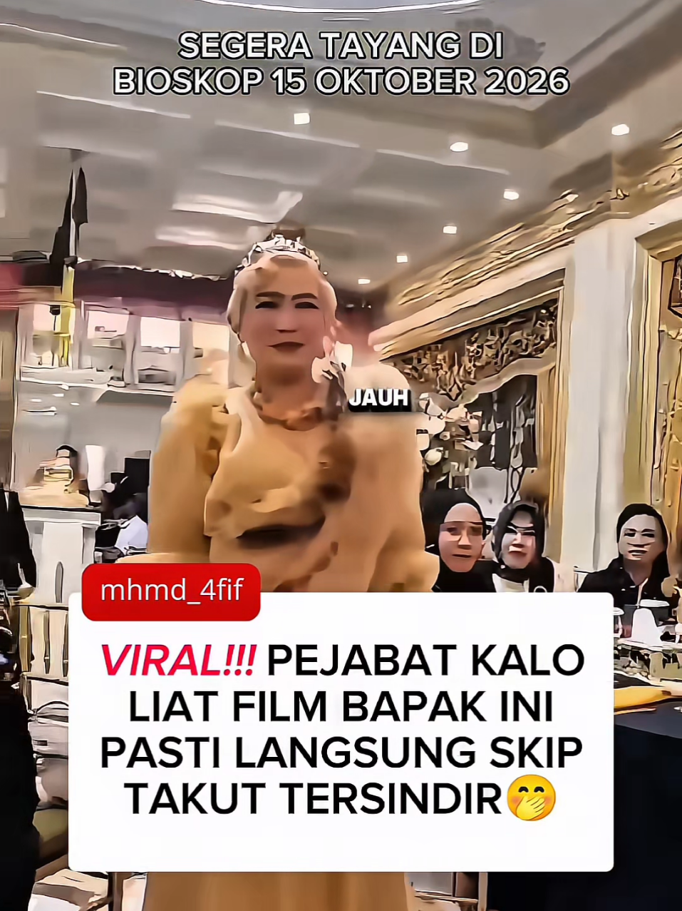 Viral!!! pejabat kalo liat film bapak ini pasti langsung skip takut tersindir🤭 @Cahaya Pictures  #Bapakpalingjujur #filmbapakpalingjujur #punyabapakjujur #bpjclip #punyabapakjujurclip01 