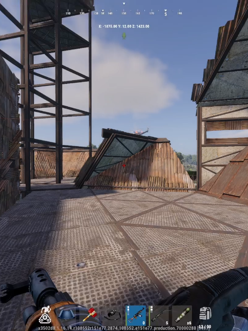 Perfect Drop of Patrol Heli on  Clash 2x Vanilla+ Quads Console Server .gg/clash3x##rustconsole #Rust #rusttok #rustgameplay #fypシ