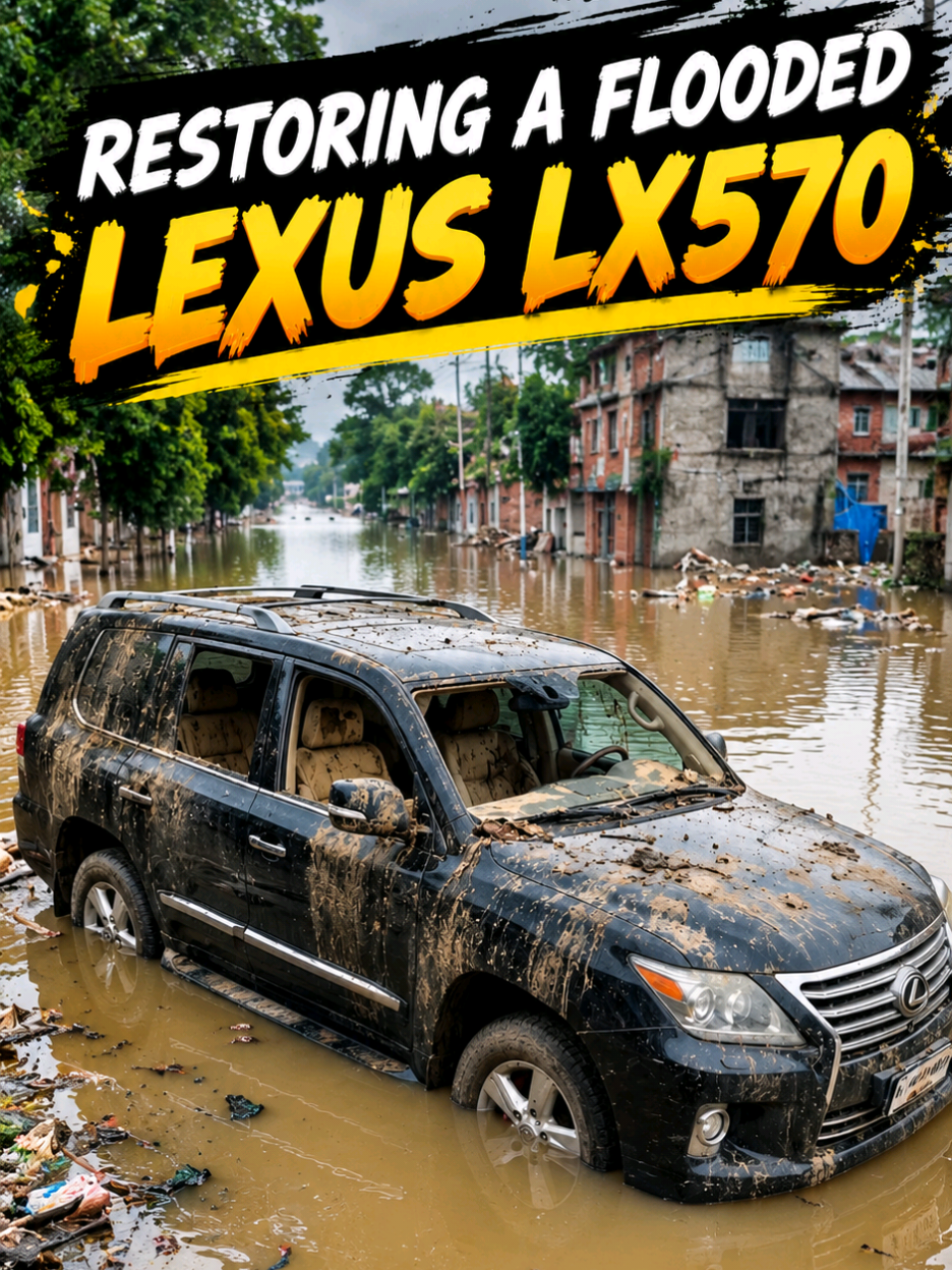 Part 3: Restoring a Flooded Lexus LX570 | From Disaster to Factory Fresh #autorepair #lexus #lexus570 #restoration #restored 
