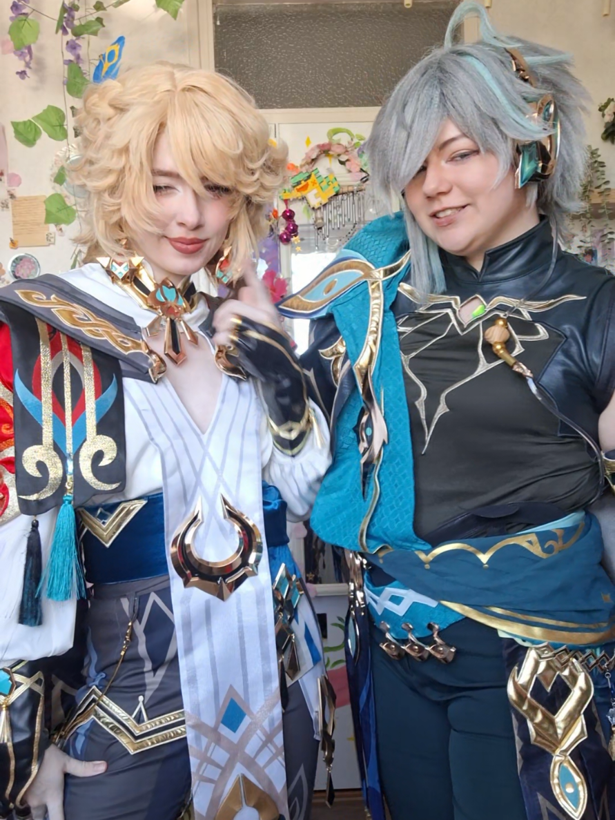 @★Yours truly★🏛🌱 #haikaveh #kaveh #alhaitham #genshin #cosplay 