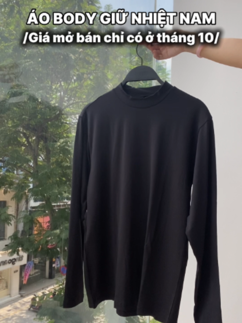 Áo body giữ nhiệt nam, giá mở bán độc quyền chỉ có ở tháng 10 #canifa #aodaitay #aotaydai ##heatplus #aogiunhiet #aogiunhietnam