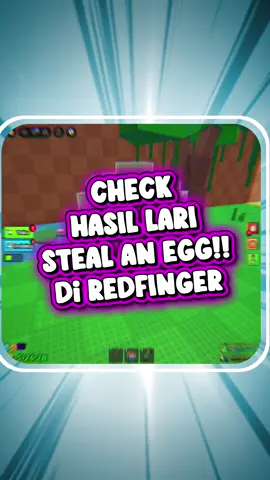 Check hasil lari STEAL AN EGG di RED FINGER 🔥🔥 #stealanegg #roblox #redfinger #cloudphone 