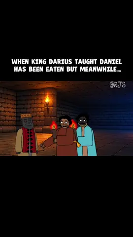 POV : Bro was just chilling 💀 #daniel #bibleanimation #christiancomedy #funnyanimation #POV @Agbaps 