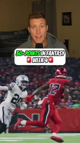 The Only Players That Can Drop 30+ Points in Week 4 of #Fantasyfootball #nfl #football #fyp #week4