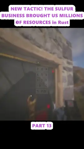 NEW TACTIC! THE SULFUR BUSINESS BROUGHT US MILLIONS OF RESOURCES in Rust (13)