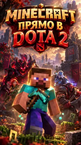 Minecraft теперь в Dota2?! #dota2 #dota #дота2 #дота #TastyDrop_Promiqo 