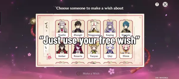 Don't forget to claim your free character now!! #genshinimpact33 #GenshinImpact #fyppppppppppppppppppppppp #xyzbca #satiretiktok 
