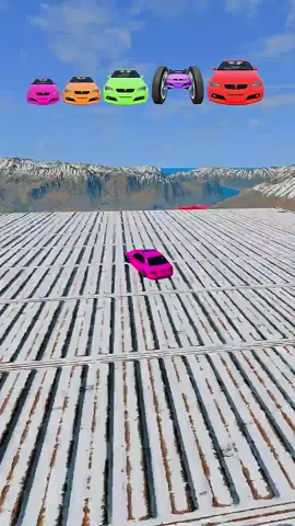 #big vis small car crash#beamngdrive #carphysics #simulation #gaming