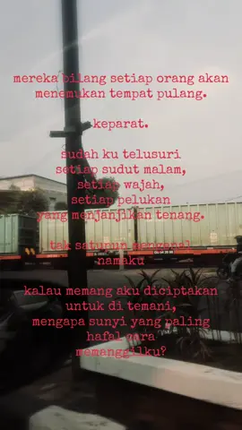 Si sunyi yang hafal. #enamore #unplasentpath #emo #posthardcore 