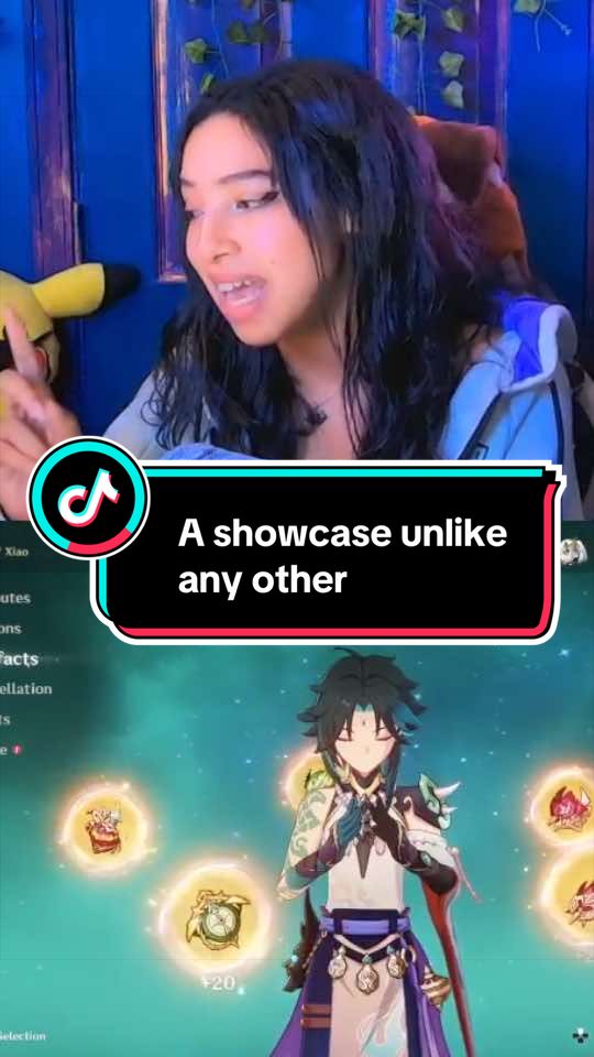 A showcase unlike any other #hoyocreators #hoyoverse #GenshinImpact #genshintok #twitchstreamer 