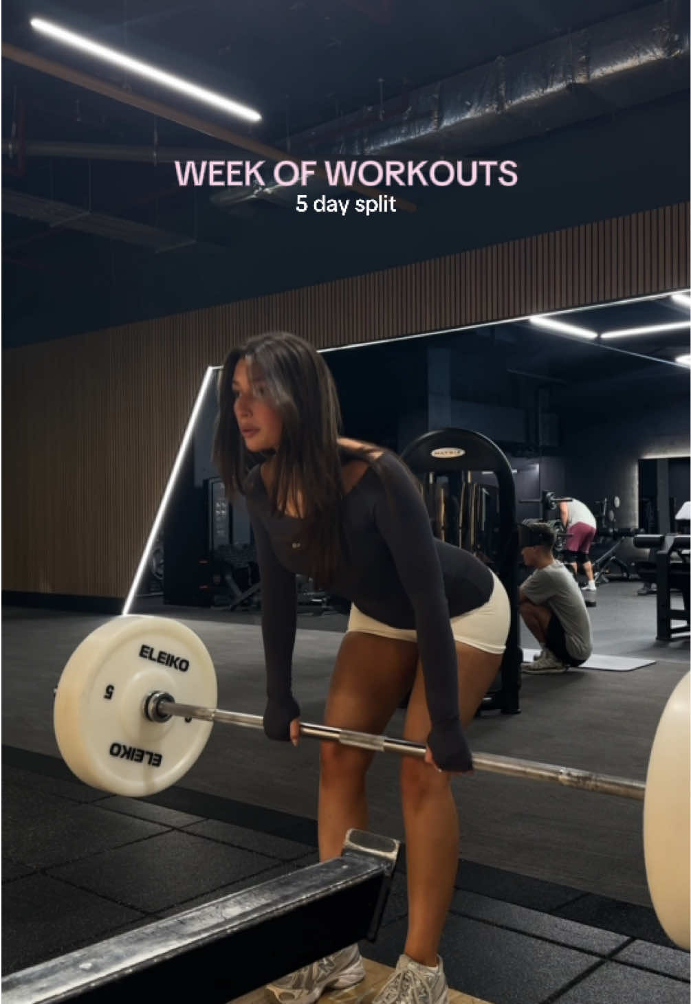 my full week of workouts 🏋🏽‍♀️✨🧘🏽‍♀️🎧 all outfits are @DFYNE !! dc LOUISE  #workoutsplit #workoutroutine #weekofworkouts 
