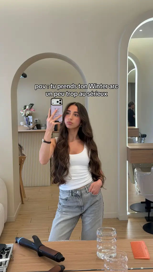 Mes p’tites habitudes simples mais qui m’aident grave à Glow Up !!🧘🏻‍♀️✨🎀 #GlowUp #WinterArc #Beauty 