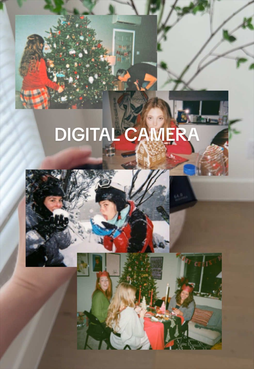 Get the cutest vintage looking photos for the holidays with this camera 😍🎄 #digitalcamera #vlogging #film #nostalgicchristmas #tiktokshopfalldealsforyou 