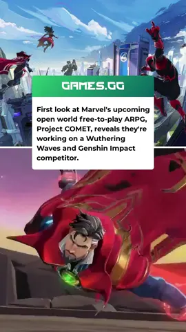 Marvel is building a direct competitor to Genshin Impact and Wuthering Waves, and the first look has leaked. Project Comet is a free-to-play mobile ARPG built around Marvel heroes and villains, described by testers as a Genshin-style gacha with real-time combat crossed with Marvel Ultimate Alliance's squad-based missions. Gameplay features full manual control with on-screen stick and ability buttons, multiple skills and an ultimate per hero, and missions built for four-player co-op that can be replayed on higher difficulties for better rewards.  The gacha tier list already has S-rank heroes including Wolverine, Doctor Strange, Captain America, and Doctor Octopus, with A-rank characters including Spider-Man, Invisible Woman, Elektra, and War Machine.  Environments shown so far include neon city blocks and fantasy-style strongholds.  The game is confirmed for iOS, Android, and PC with cross-play, with console versions not yet mentioned. Closed test invites went out in early June, and the footage has only just surfaced publicly now.  The gacha market is already enormous, and Marvel throwing its full IP weight behind a Genshin competitor is a significant move. #marvelgames #mcu #upcominggames #GenshinImpact #gamingnews