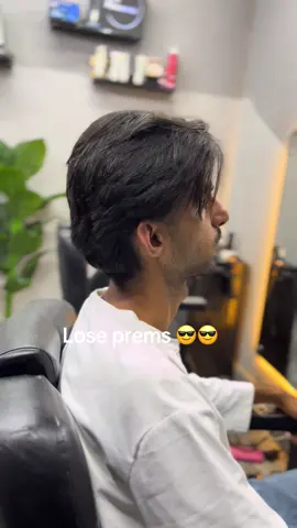 My new overseas costumer get lose prems 😎🥵🔥##khaleelhaider786##trendinghaircutvideos##pirmahal##trending