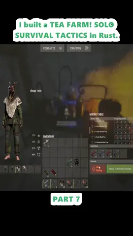 I built a TEA FARM! SOLO SURVIVAL TACTICS in Rust. (7)