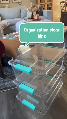 These clear bins are my favorite hack for organizing kids toys and crafts!! @Vtopmart #organizedhome #organization #toyorganization #playroomorganization #storagecontainers 