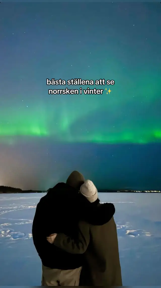 Reklam Skandineer | jagar du norrsken i vinter? kolla i Skandineer om andra skandinaver är där samtidigt 🌌 spara till vintern! vilken åker du till? 👇 #norrsken #northernlights #abisko #tromsø #resetips