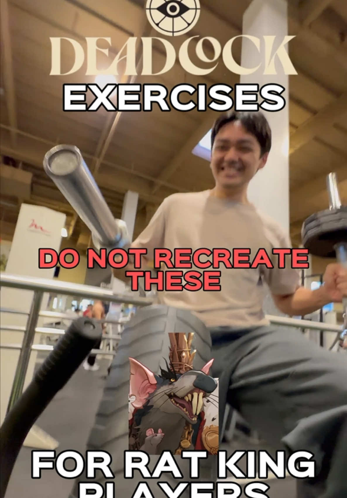 Deadlock exercises for the rat king #deadlock #scikykdl #gaming #valve #gym